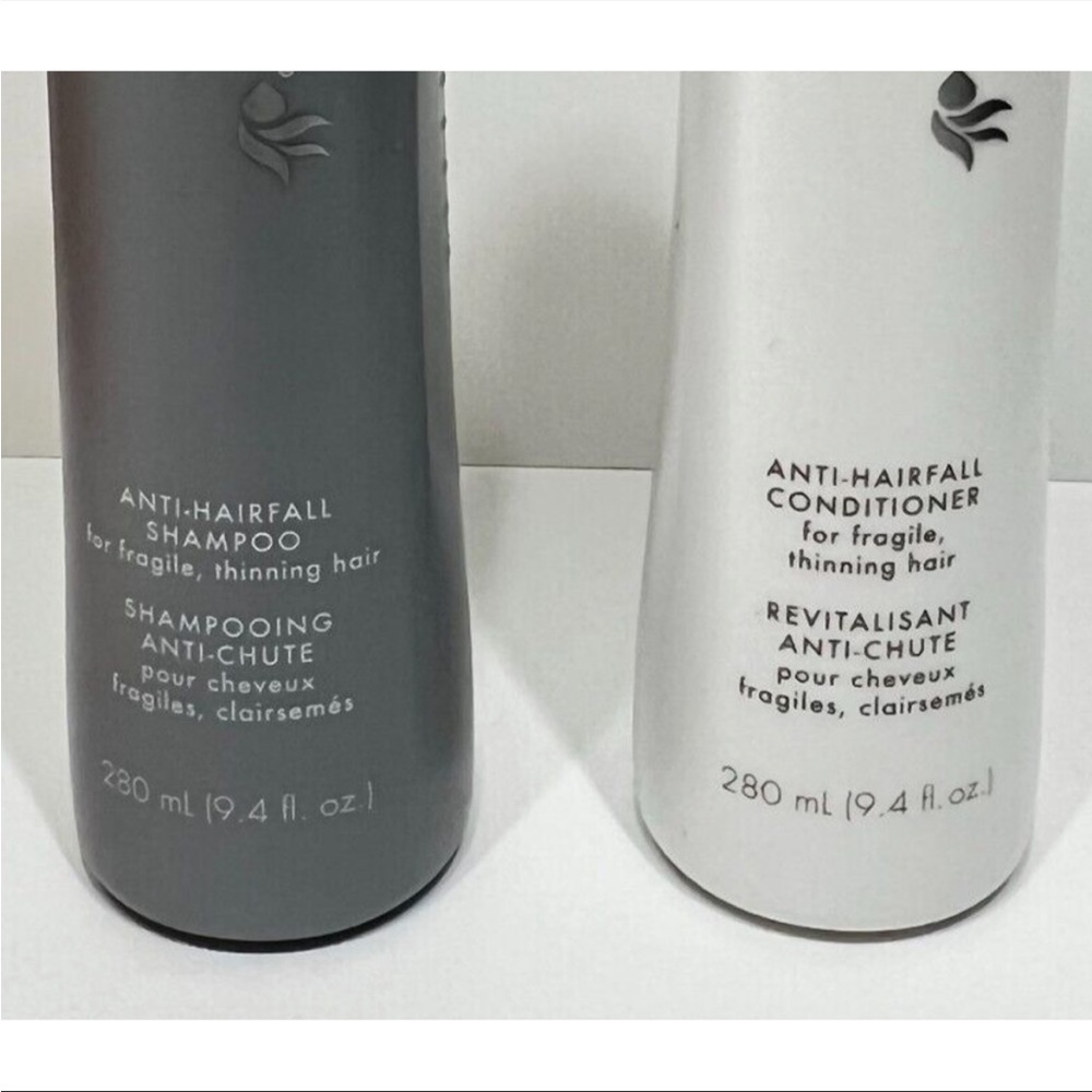Set Amway Satinique Anti–Hairfall Shampoo and Conditioner 280ml- 9.4 fl.oz. NEW!